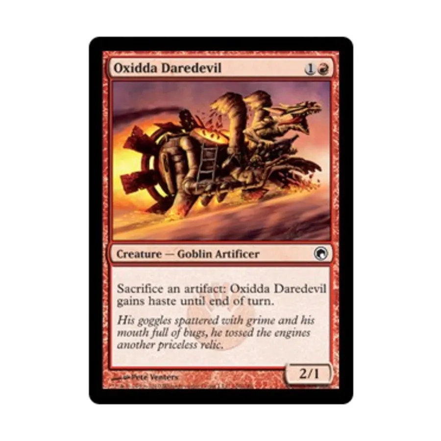 CCG Оксидда Сорвиголова (C) (Фольга), MTG - Scars of Mirrodin
CCG Оксидда Сорвиголова (C) (Фольга), MTG - Scars of Mirrodin