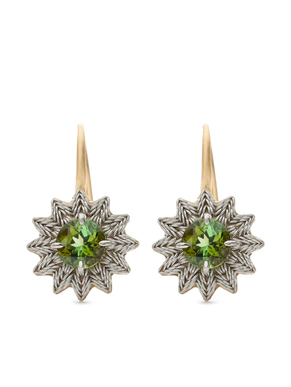 Серьги с цветочным турмалином из 18-каратного желтого золота NIKOLLE RADI, золотой
Серьги с цветочным турмалином из 18-каратного желтого золота NIKOLLE RADI, золотой