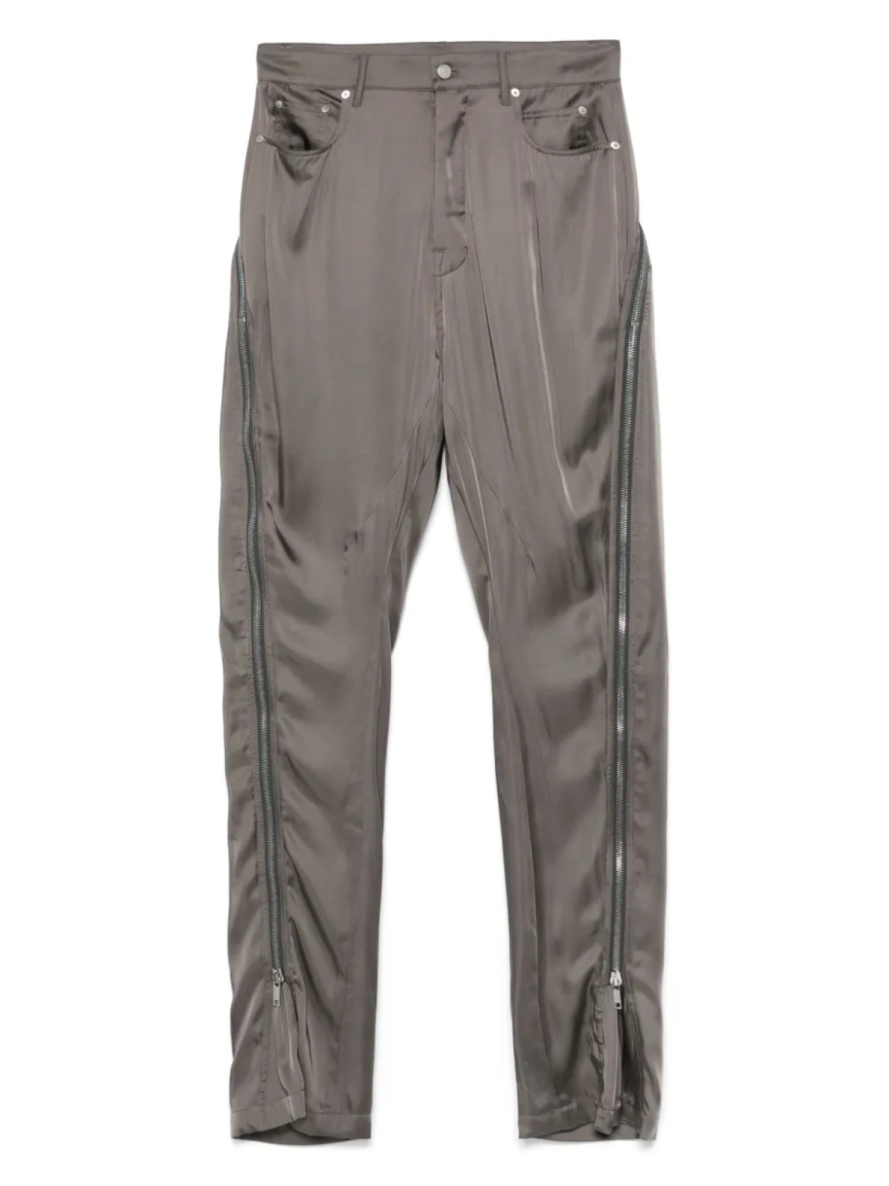 Брюки прямого покроя Rick Owens, зеленый
Брюки прямого покроя Rick Owens, зеленый