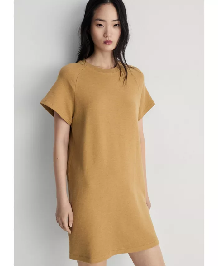 Женская ночная рубашка из хлопкового флиса и меланжа MANGO, желтый
Женская ночная рубашка из хлопкового флиса и меланжа MANGO, желтый