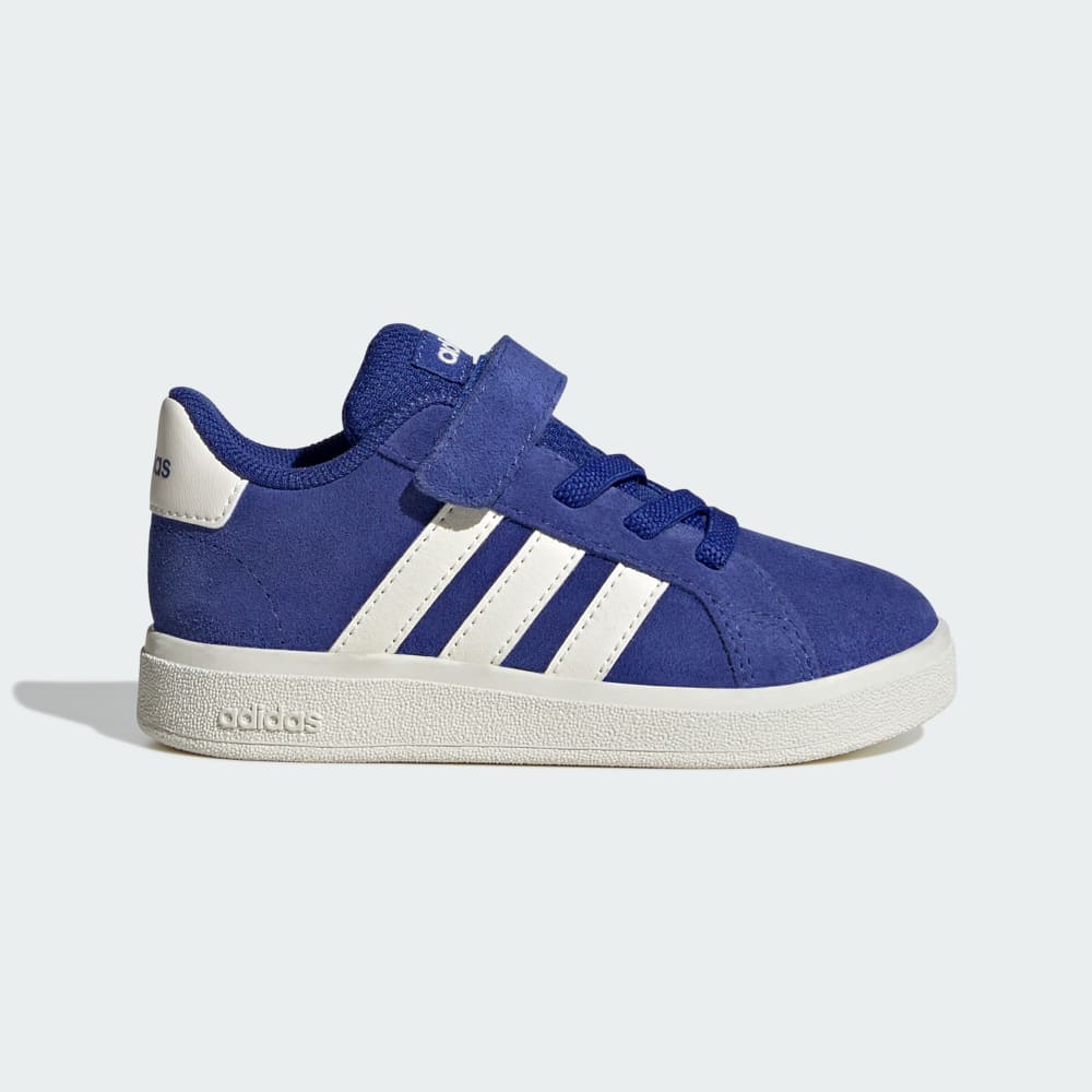 Кроссовки Adidas Grand Court 2.0 Shoes Kids, цвет Semi Lucid Blue/Off White/Core Black 
Кроссовки Adidas Grand Court 2.0 Shoes Kids, цвет Semi Lucid Blue/Off White/Core Black