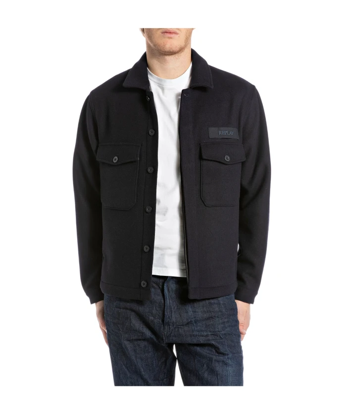 Рубашка-Куртка Replay, синий
Рубашка-Куртка Replay, синий