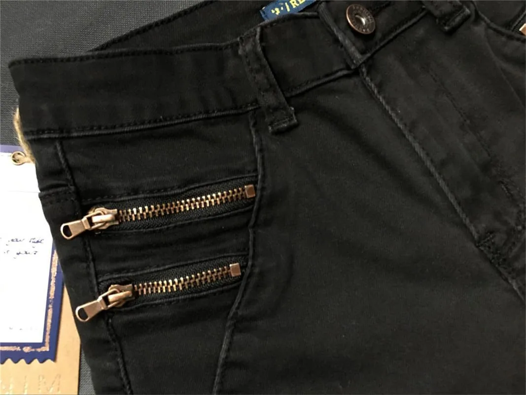 Женские джинсы Andongnywell Mid Rise Skinny с потертостями и разрывами
Женские джинсы Andongnywell Mid Rise Skinny с потертостями и разрывами