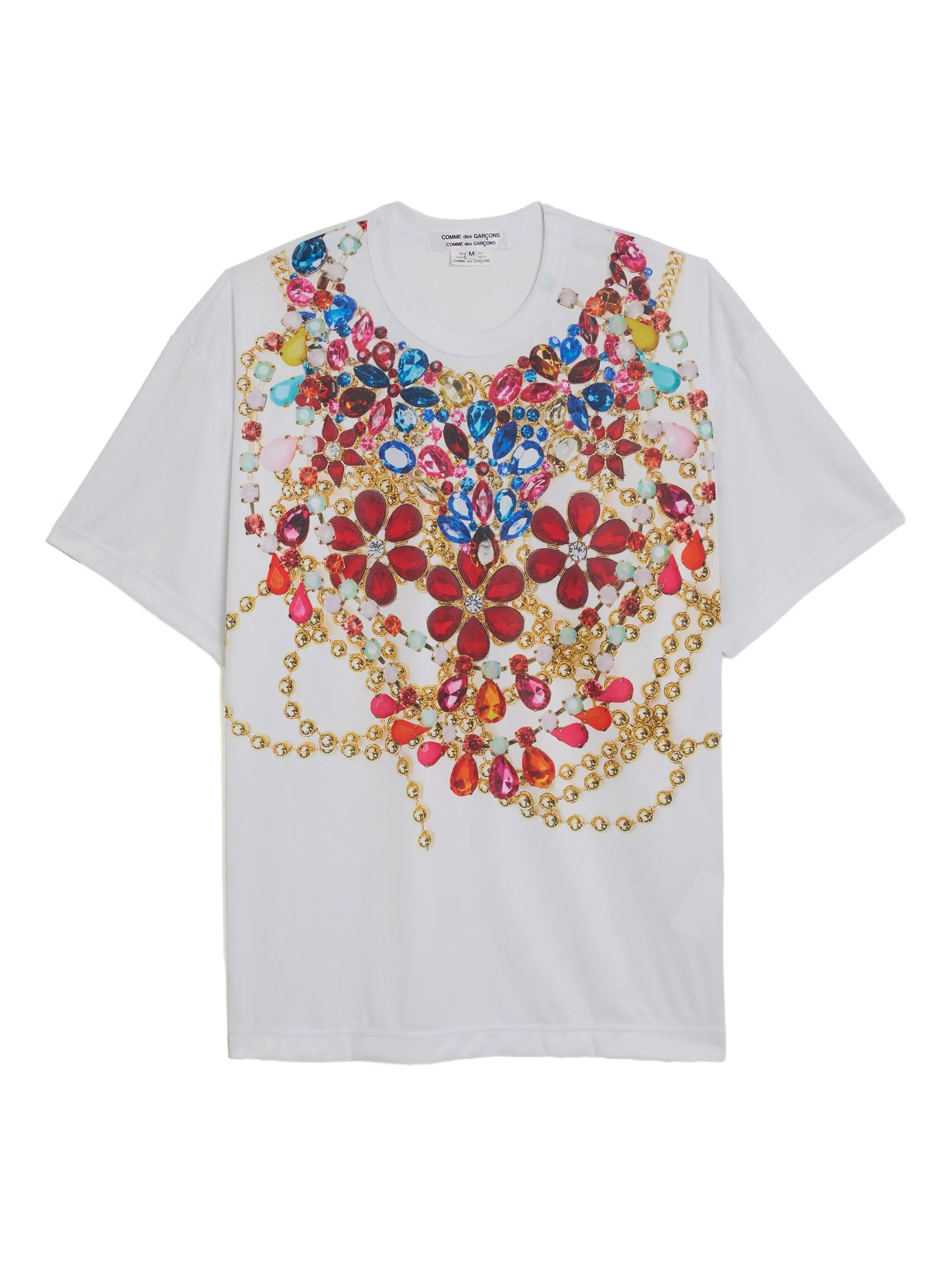 Футболка с принтом Comme Des Garçons Comme Des Garçons, белый
Футболка с принтом Comme Des Garçons Comme Des Garçons, белый