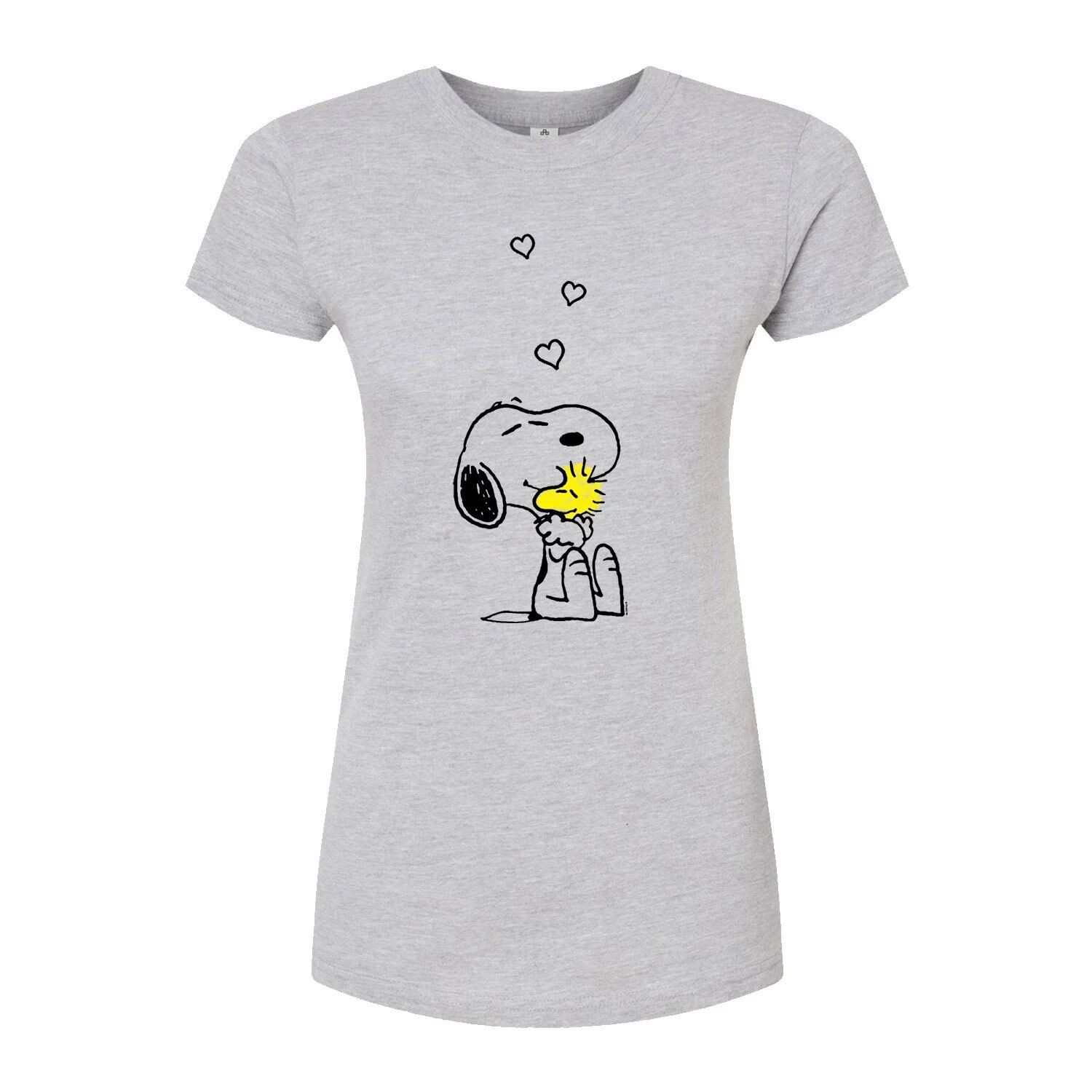 Облегающая футболка Peanuts Hugs And Love для юниоров Licensed Character, серый
Облегающая футболка Peanuts Hugs And Love для юниоров Licensed Character, серый