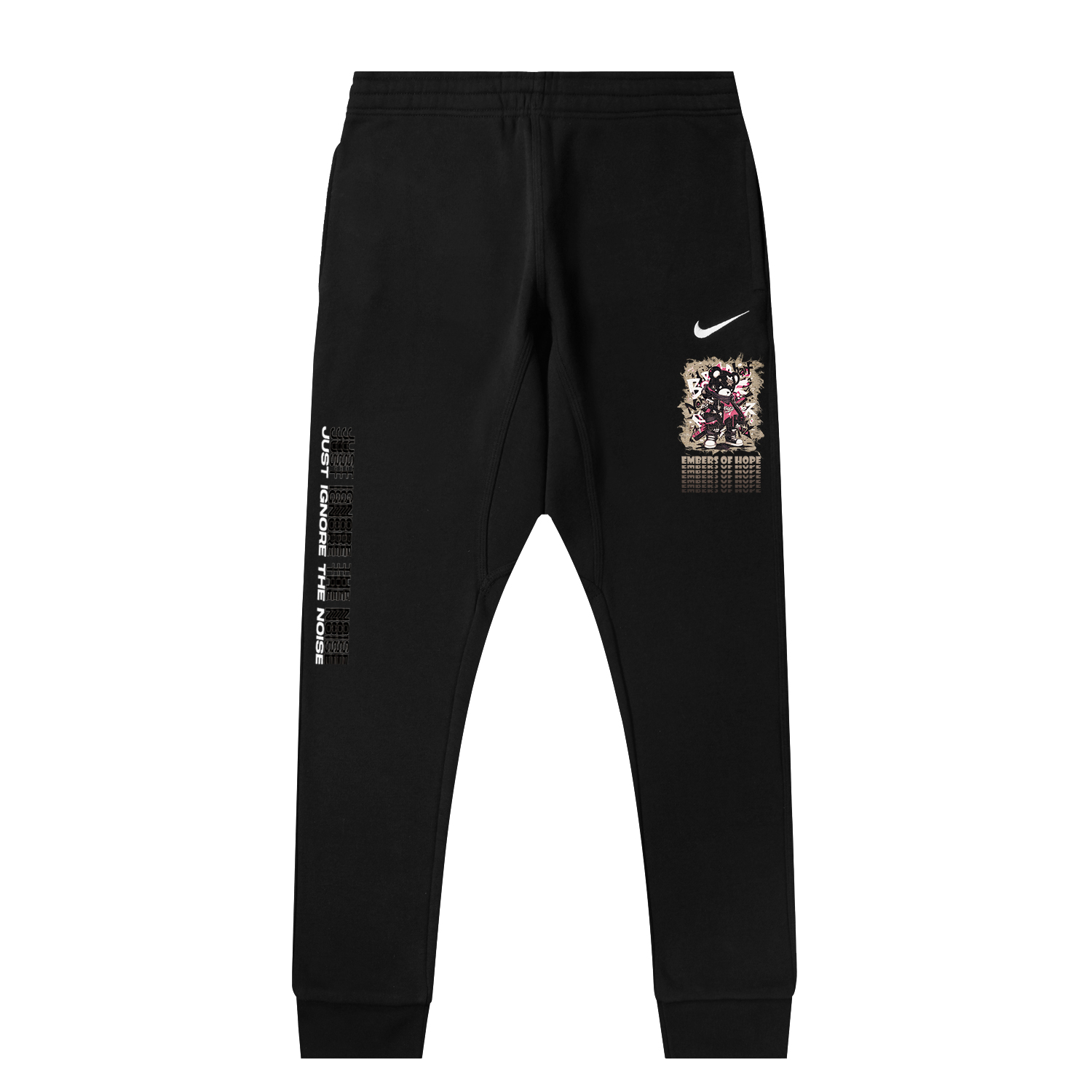 Nike Вязаные спортивные штаны унисекс черный
Nike Вязаные спортивные штаны унисекс черный