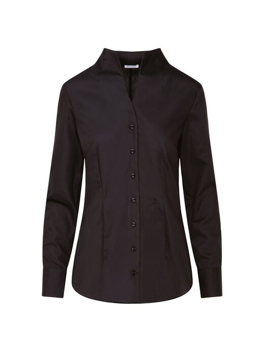 Однотонная блузка с воротником-боколкой Seidensticker, черный
Однотонная блузка с воротником-боколкой Seidensticker, черный