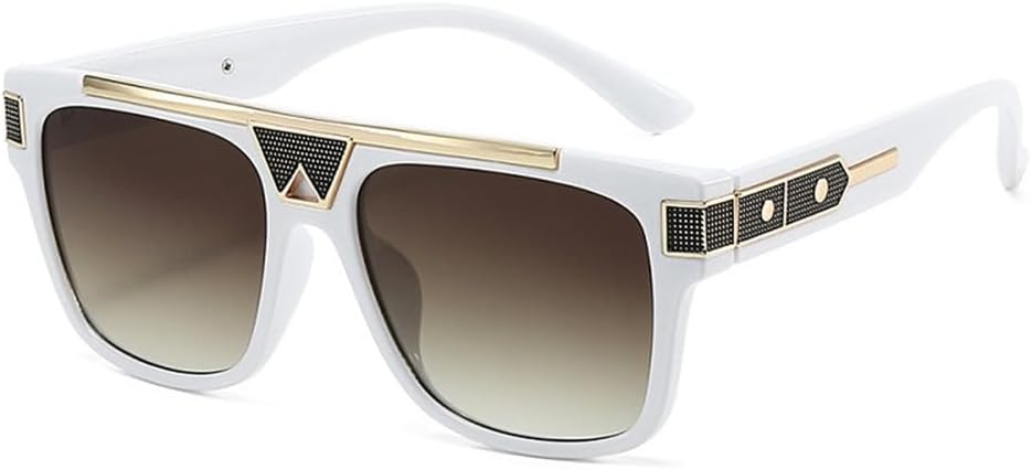 Солнцезащитные очки для мужчин и женщин с градиентными линзами из поликарбоната, металлическая оправа, винтажный дизайн, золотистое оформление, защита от УФ-излучения UV400 VFDHN, C7
Солнцезащитные очки для мужчин и женщин с градиентными линзами из поликарбоната, металлическая оправа, винтажный дизайн, золотистое оформление, защита от УФ-излучения UV400 VFDHN, C7