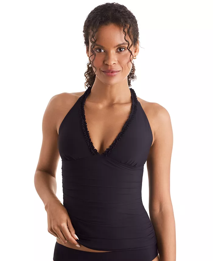 Женский топ Sonny с V-образным вырезом и завязками на шее Mimi Flamingo, черный
Женский топ Sonny с V-образным вырезом и завязками на шее Mimi Flamingo, черный