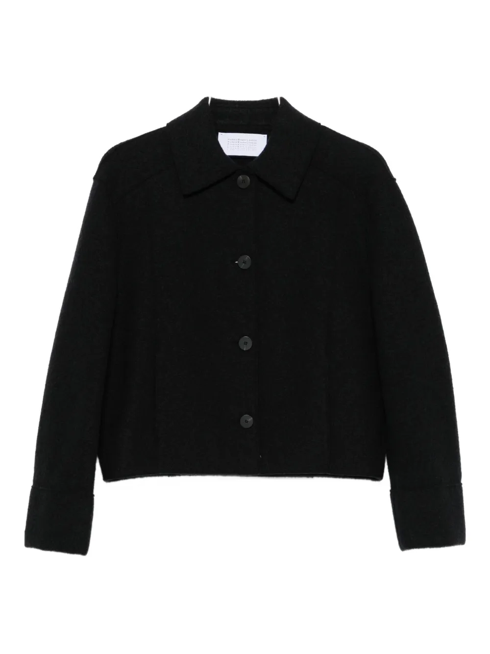 Пиджак с воротником на пуговицах спереди Harris Wharf London, черный
Пиджак с воротником на пуговицах спереди Harris Wharf London, черный