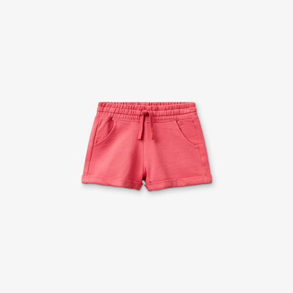 Шорты Benetton с вышитым логотипом, розовый 
Шорты Benetton с вышитым логотипом, розовый