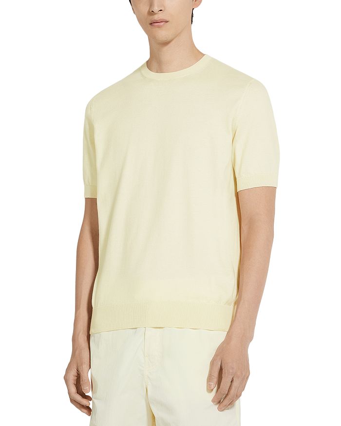 Премиум хлопковая футболка ZEGNA, желтый
Премиум хлопковая футболка ZEGNA, желтый