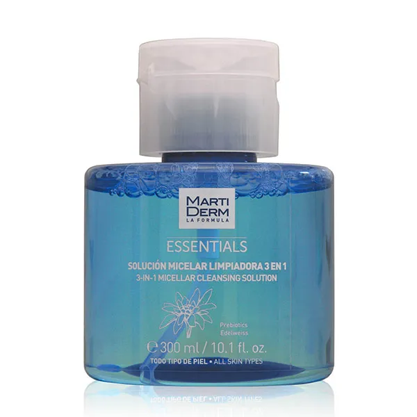 Очищающий мицеллярный раствор Essentials Solución Micelar Limpiadora 3En1 Martiderm, 300 ml
Очищающий мицеллярный раствор Essentials Solución Micelar Limpiadora 3En1 Martiderm, 300 ml