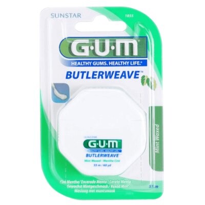 Зубная нить, мятный, 55 м Sunstar Gum
Зубная нить, мятный, 55 м Sunstar Gum