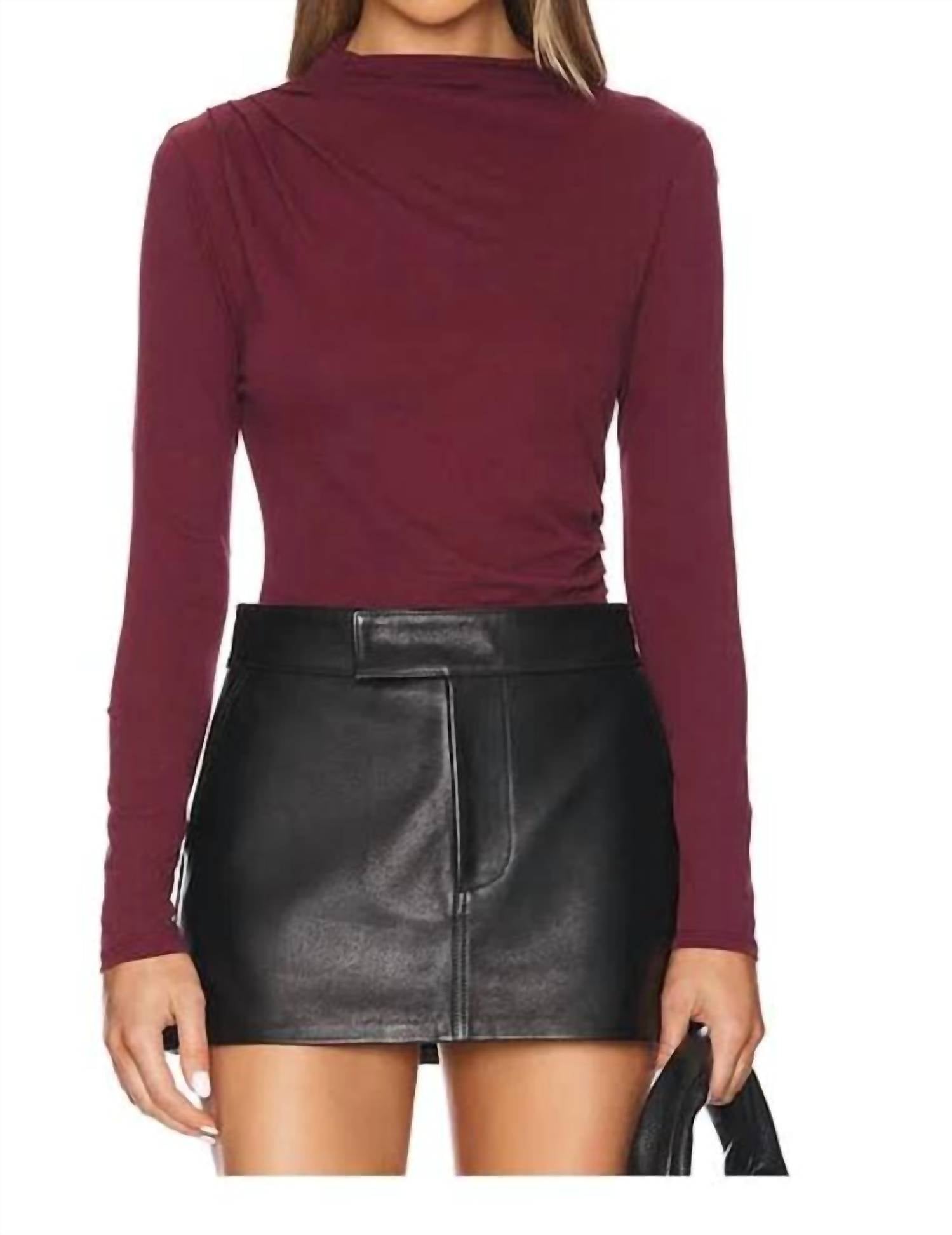 Топ «Бордо Шарлотт» красного цвета Nation LTD
Топ «Бордо Шарлотт» красного цвета Nation LTD