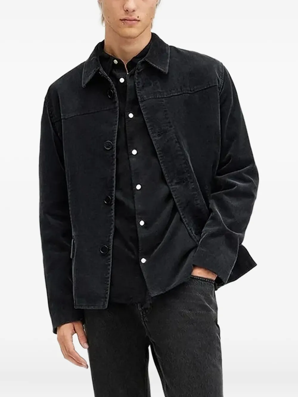 Рубашка с длинным рукавом AllSaints, черный
Рубашка с длинным рукавом AllSaints, черный