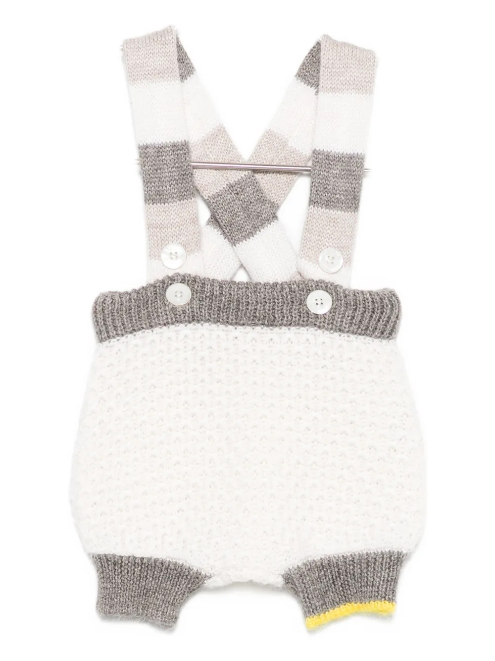 Полосатый комбинезон на подтяжках Gensami kids, нейтральный
Полосатый комбинезон на подтяжках Gensami kids, нейтральный