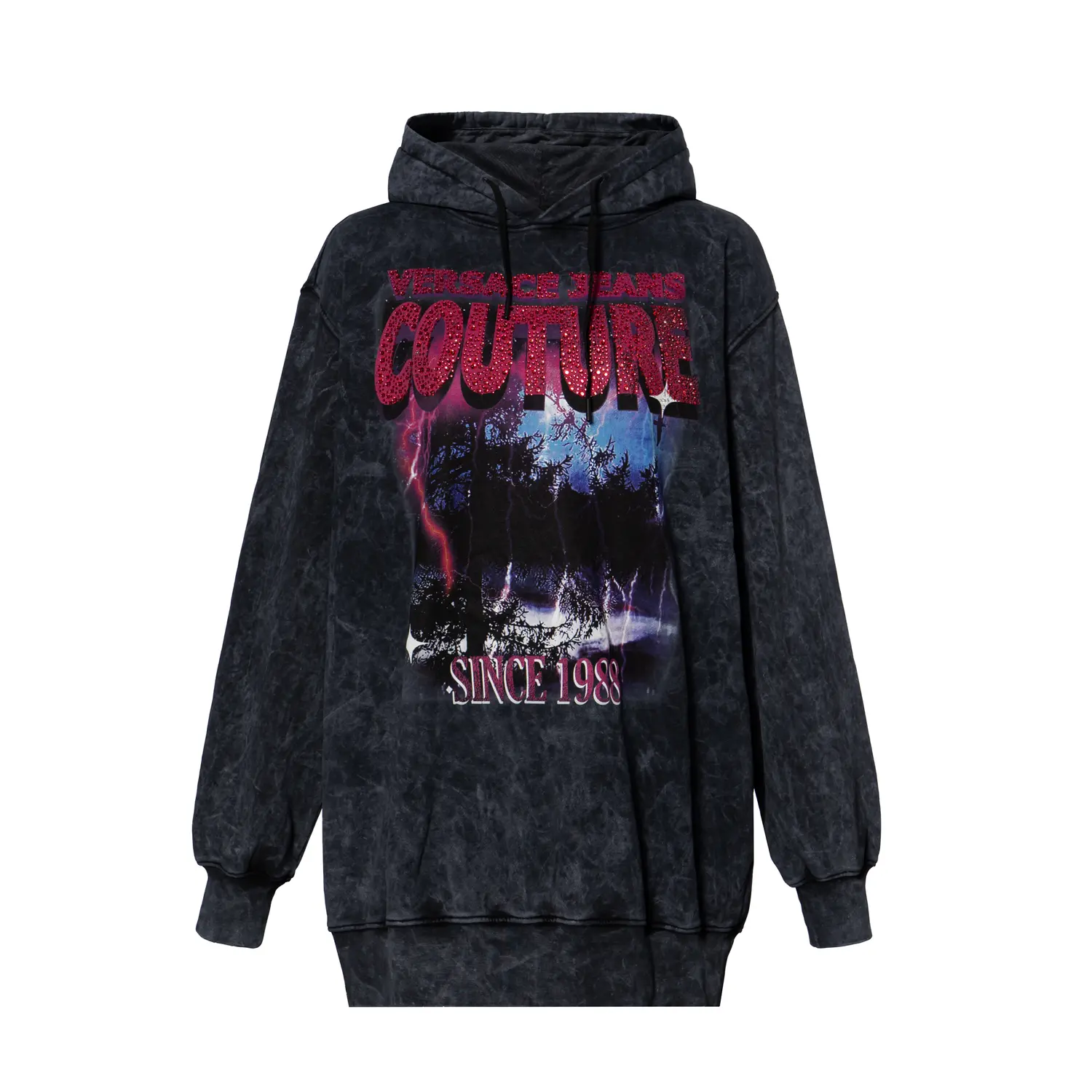 Графический принт Хлопковый худи VERSACE JEANS COUTURE, темно-серый
Графический принт Хлопковый худи VERSACE JEANS COUTURE, темно-серый