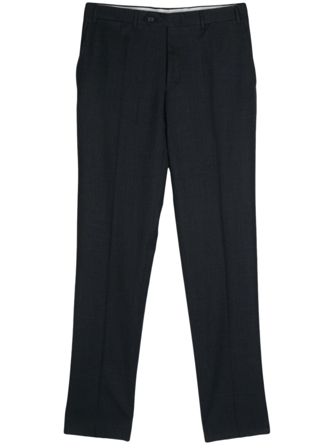Canali шерстяные брюки строгого кроя, синий 
Canali шерстяные брюки строгого кроя, синий