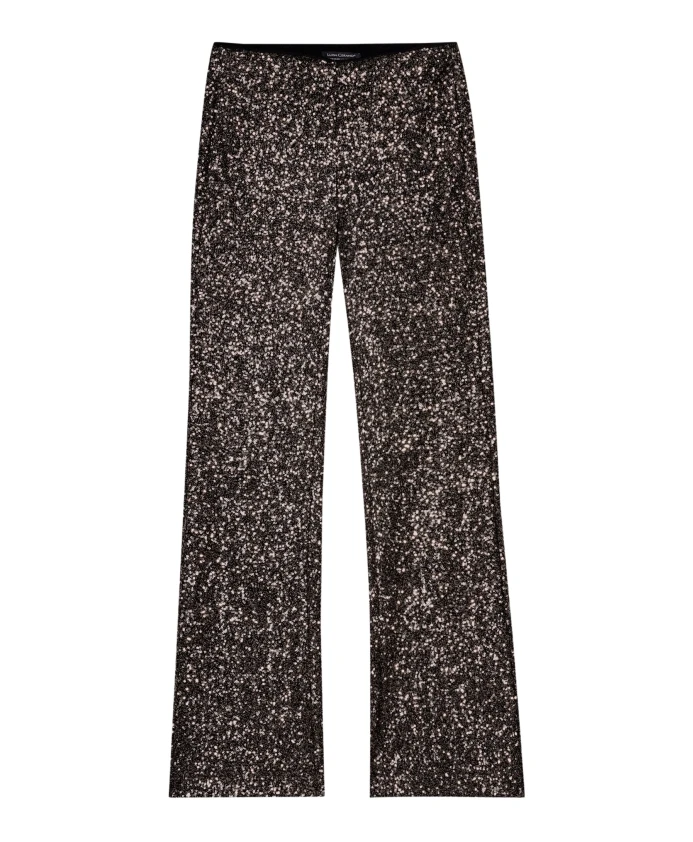 Расклешенные брюки с пайетками Luisa Cerano, серый
Расклешенные брюки с пайетками Luisa Cerano, серый