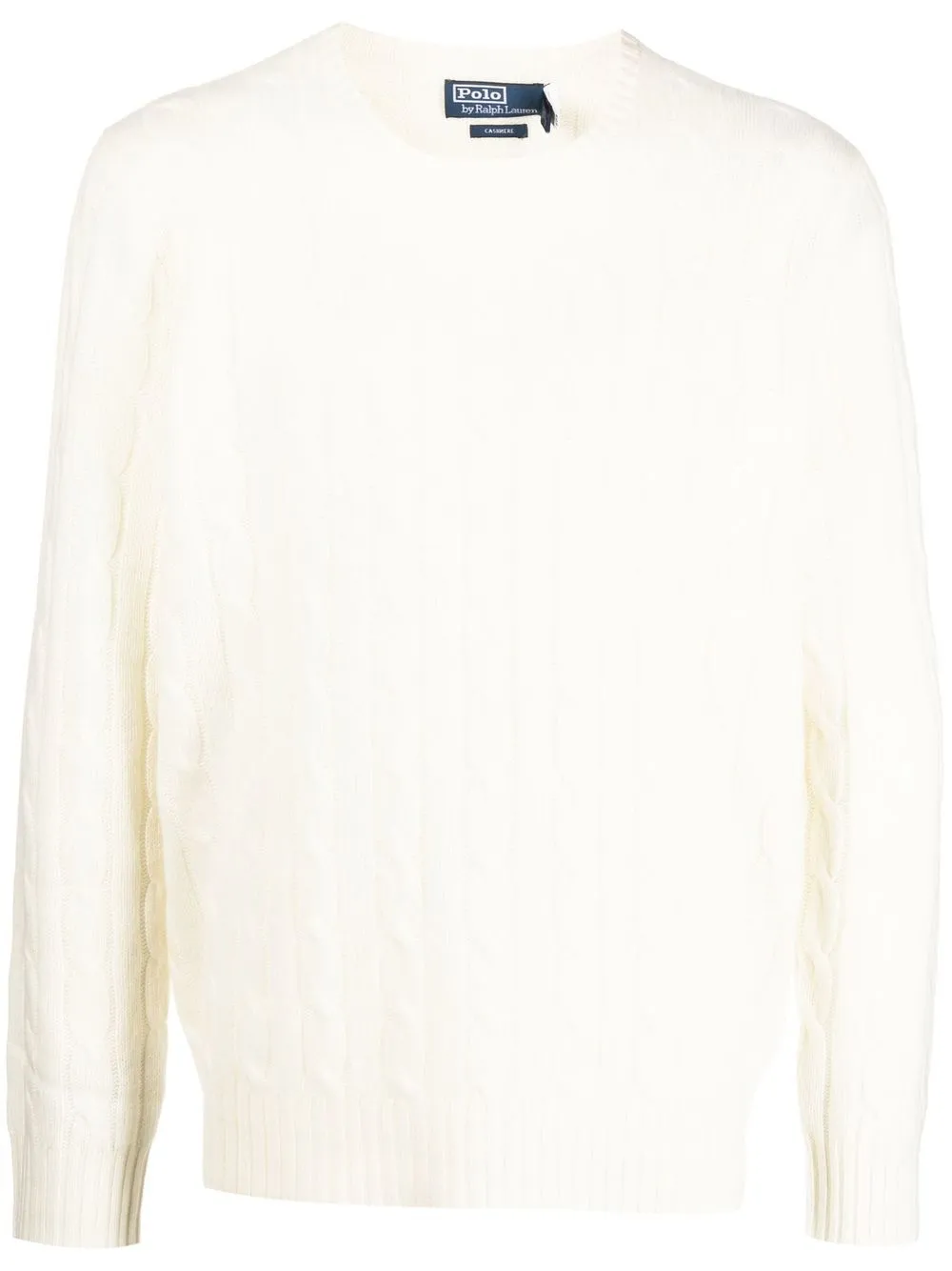 Кашемировый джемпер фактурной вязки POLO RALPH LAUREN, нейтральный 
Кашемировый джемпер фактурной вязки POLO RALPH LAUREN, нейтральный