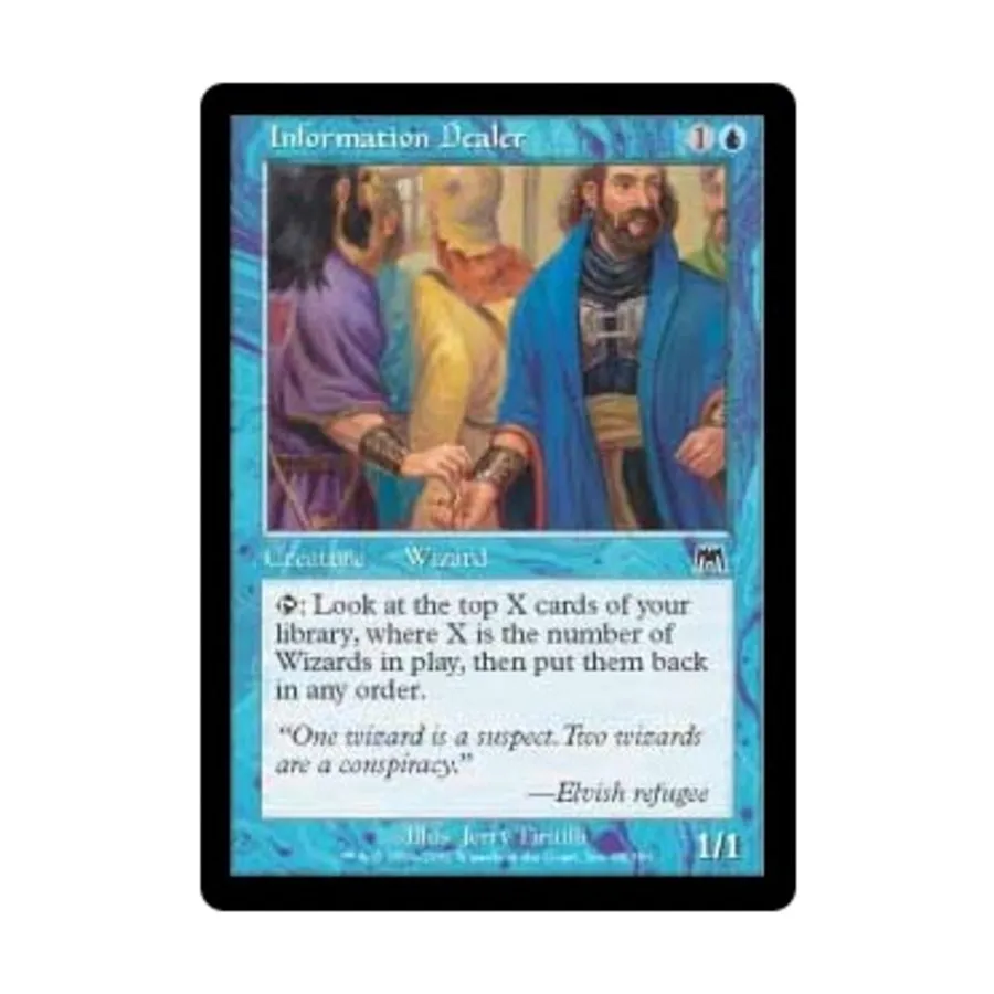 CCG Информационный дилер (C), MTG - Onslaught
CCG Информационный дилер (C), MTG - Onslaught