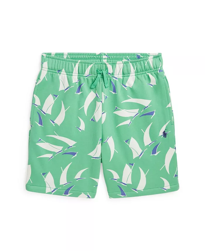 Короткие шорты из французского трикотажа с принтом парусника для больших мальчиков Polo Ralph Lauren, зеленый
Короткие шорты из французского трикотажа с принтом парусника для больших мальчиков Polo Ralph Lauren, зеленый