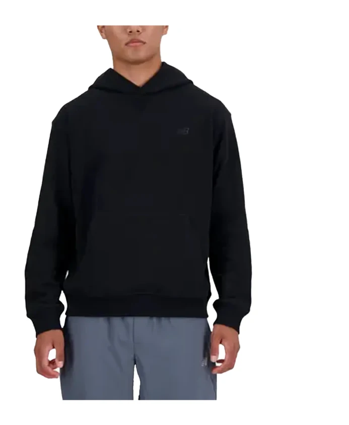 Черная махровая толстовка New Balance, черный
Черная махровая толстовка New Balance, черный