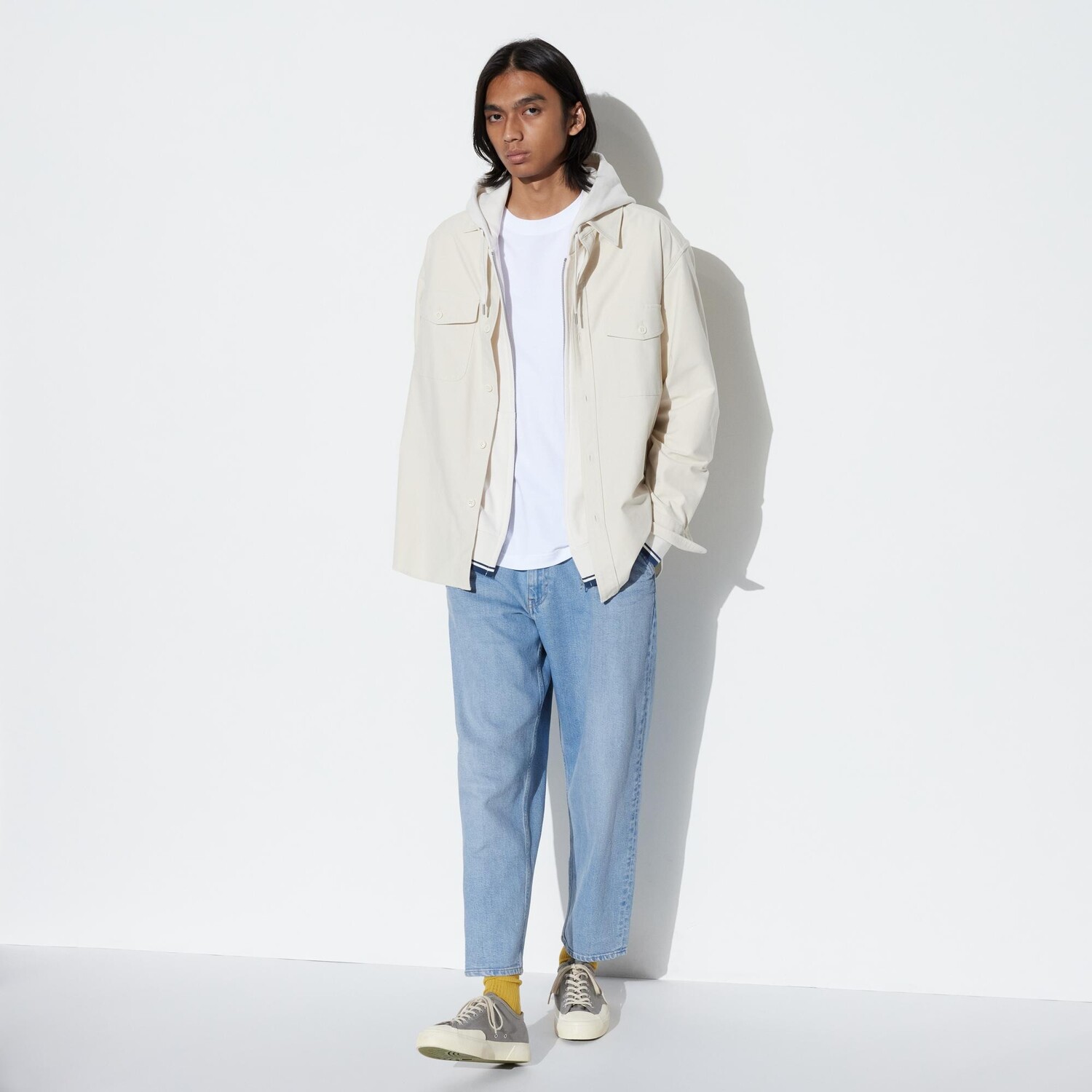 Джинсы Uniqlo мужские широкие, синий
Джинсы Uniqlo мужские широкие, синий