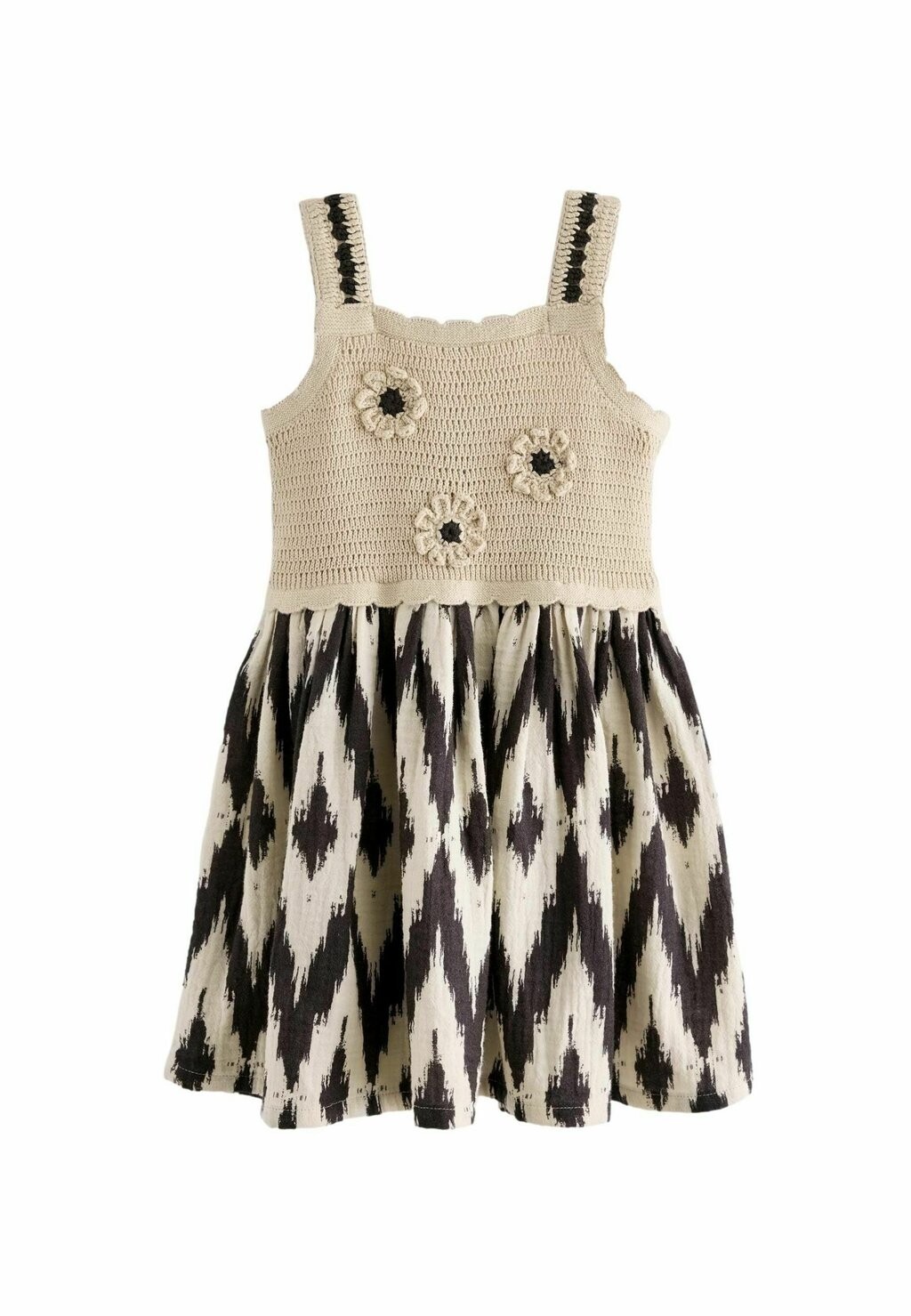 Дневное платье Regular Fit Next, черно-белое
Дневное платье Regular Fit Next, черно-белое