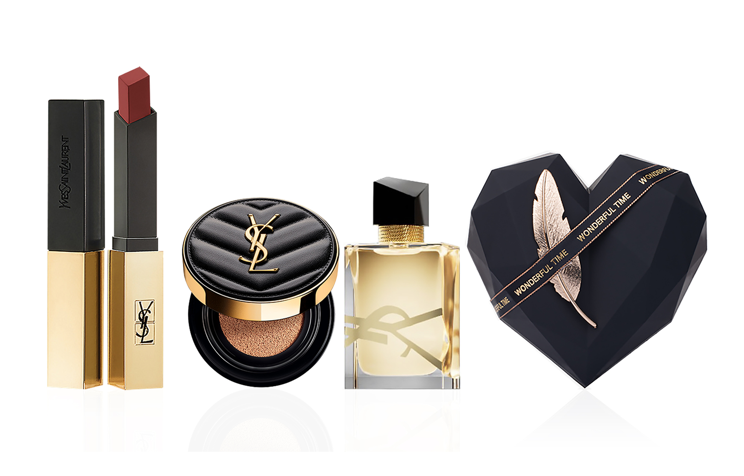 Набор косметики для лица Luxury Pet Foundation Box с велюровым сатиновым матовым покрытием без эффекта переноса SAINT LAURENT
Набор косметики для лица Luxury Pet Foundation Box с велюровым сатиновым матовым покрытием без эффекта переноса SAINT LAURENT