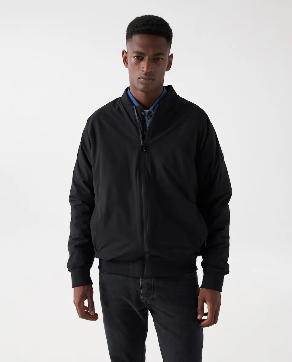 Мужской бомбер черного цвета Salsa Jeans, черный
Мужской бомбер черного цвета Salsa Jeans, черный