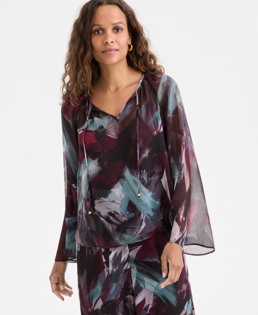 Укороченный топ с завязками спереди, эксклюзивно для Macy's INC International Concepts, Remi Blooms
Укороченный топ с завязками спереди, эксклюзивно для Macy's INC International Concepts, Remi Blooms