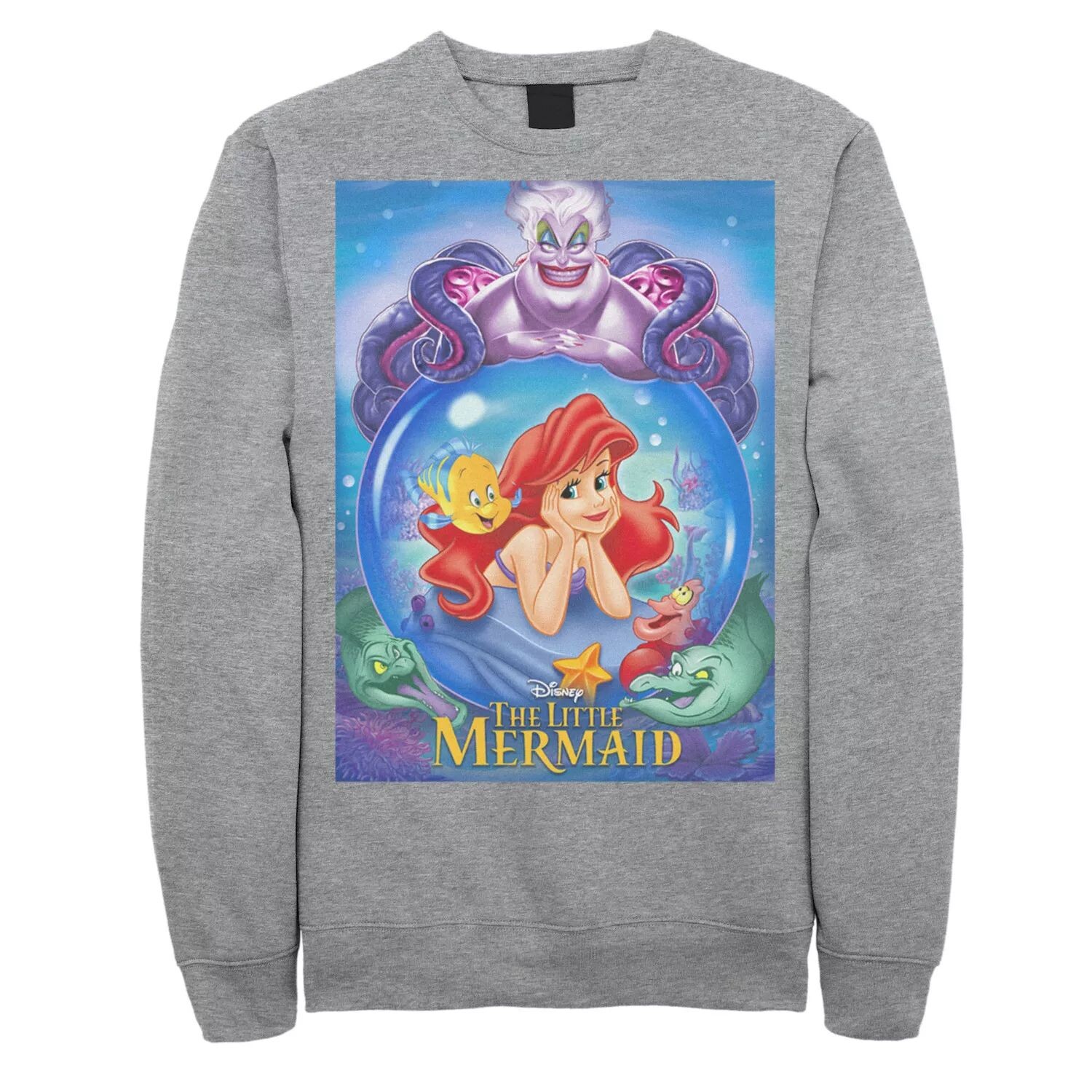 Мужской свитшот с плакатом Disney The Little Mermaid Ariel and Ursula Licensed Character
Мужской свитшот с плакатом Disney The Little Mermaid Ariel and Ursula Licensed Character