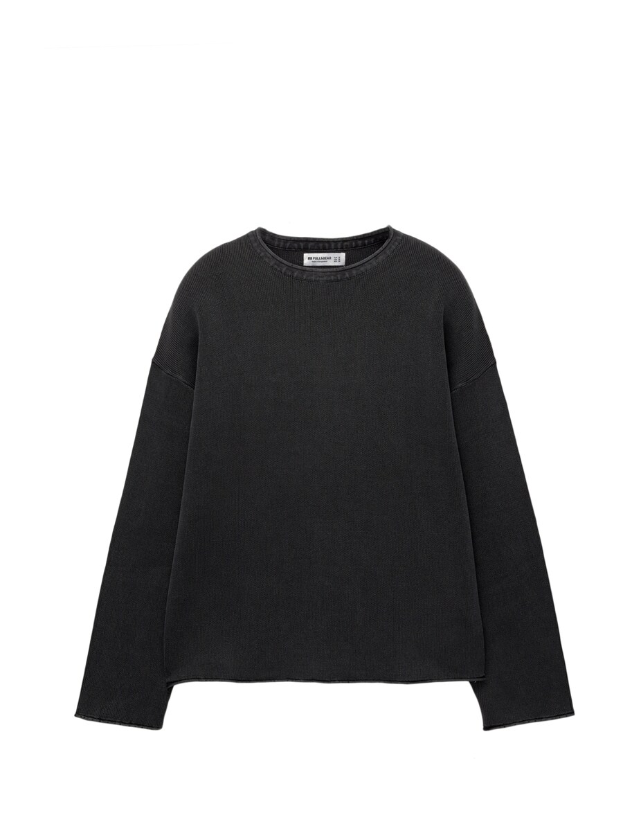 Свитер Pull&Bear, черный деним
Свитер Pull&Bear, черный деним