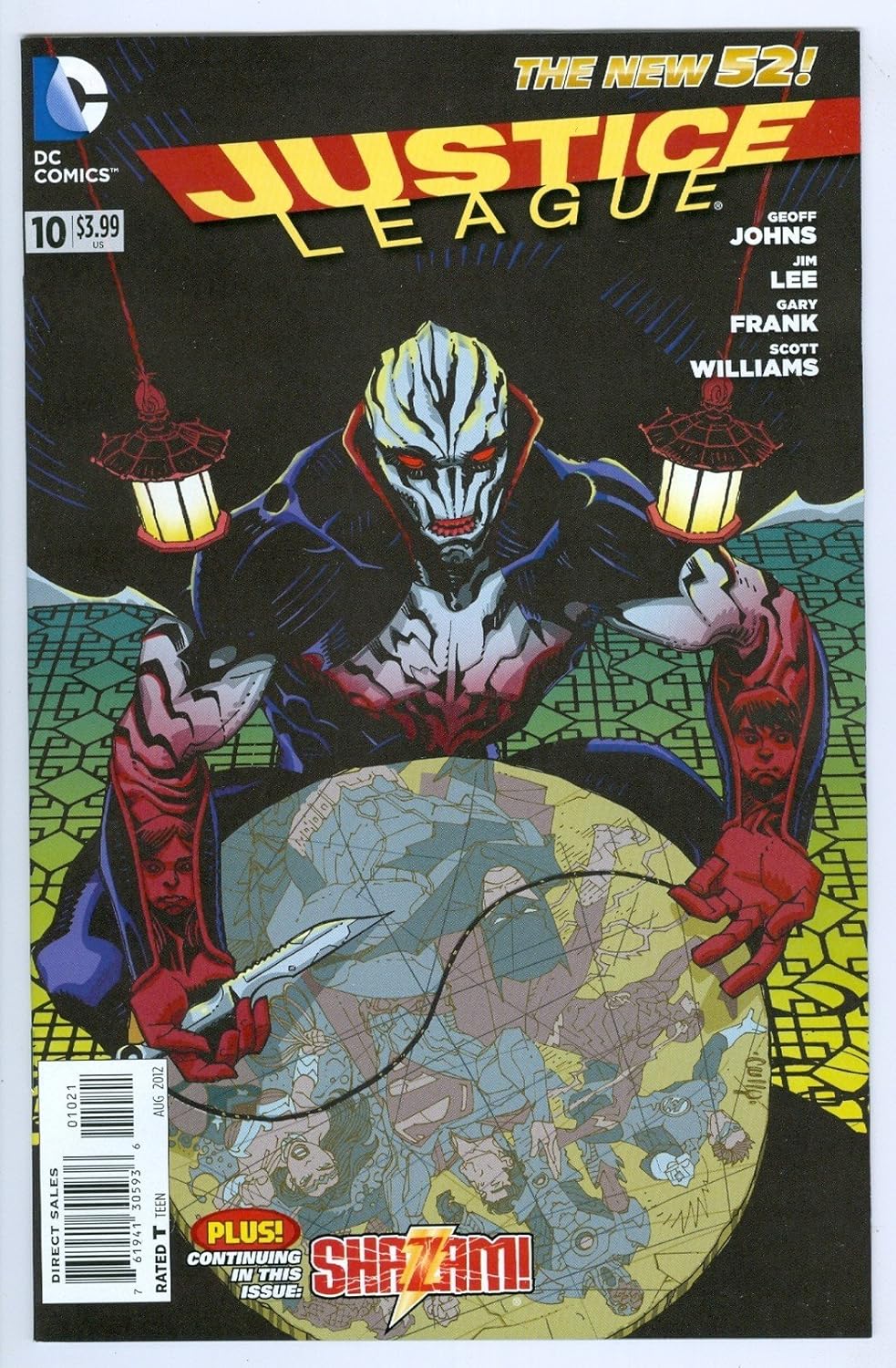 Justice League #10 "Cully Hamner Variant" (DC COMICS)
Justice League #10 "Cully Hamner Variant" (DC COMICS)