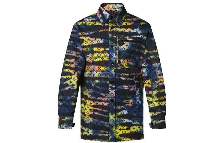 Рубашка мужская Louis Vuitton, черный 
Рубашка мужская Louis Vuitton, черный