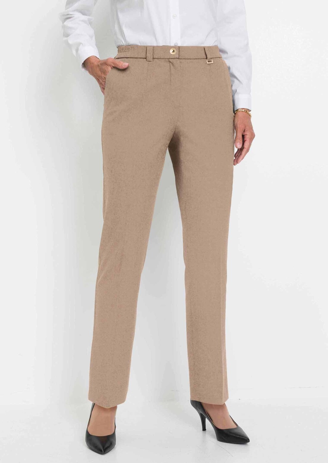 Брюки GOLDNER Hose ANNA, бежевый
Брюки GOLDNER Hose ANNA, бежевый