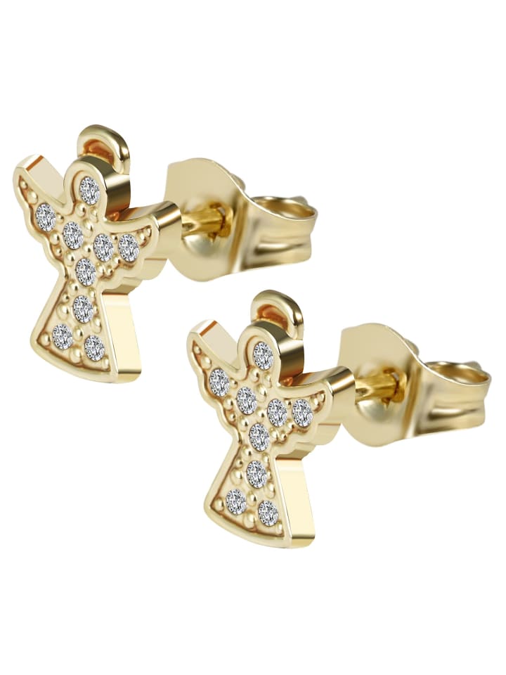 Adeliás Женские серьги - золотые серьги-гвоздики 333 с кубическим цирконием в золоте
Adeliás Женские серьги - золотые серьги-гвоздики 333 с кубическим цирконием в золоте