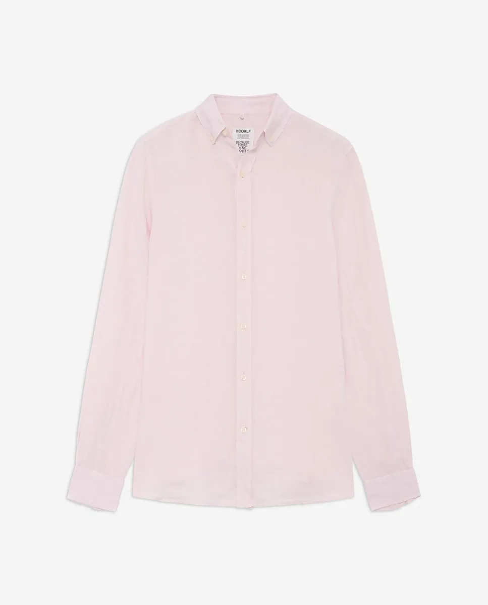 Мужская рубашка с длинным рукавом, гладкая, с застежкой на пуговицах на манжетах Ecoalf, розовый
Мужская рубашка с длинным рукавом, гладкая, с застежкой на пуговицах на манжетах Ecoalf, розовый