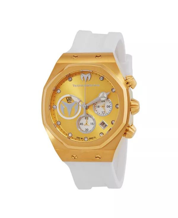 Женские часы tm-523008 с рифовым кварцем, серебристые, с золотым циферблатом Technomarine, white
Женские часы tm-523008 с рифовым кварцем, серебристые, с золотым циферблатом Technomarine, white