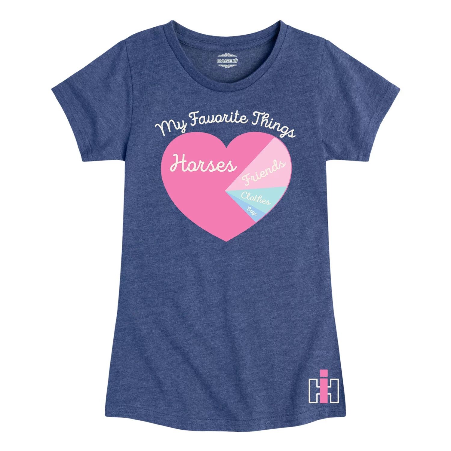 Футболка Case IH с графикой «Любимые вещи» для девочек 7–16 лет Licensed Character, синий
Футболка Case IH с графикой «Любимые вещи» для девочек 7–16 лет Licensed Character, синий