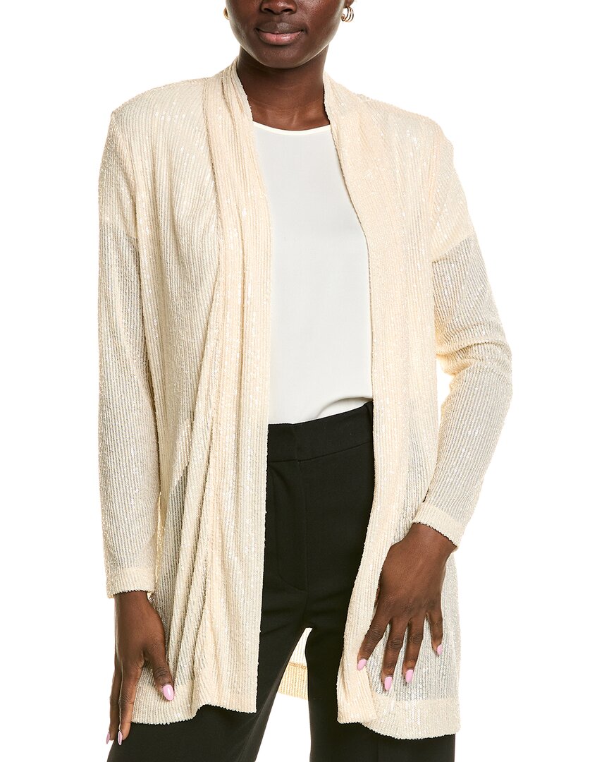 Кардиган Anne Klein с драпированным передом, белый
Кардиган Anne Klein с драпированным передом, белый