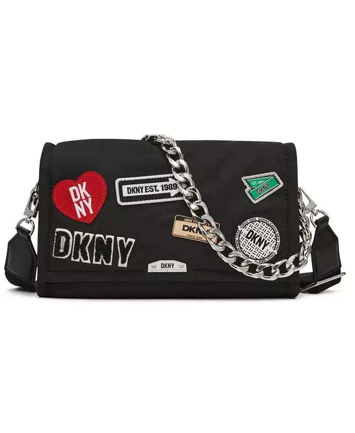 Сумка через плечо NYC Capsule Small DKNY, черный
Сумка через плечо NYC Capsule Small DKNY, черный