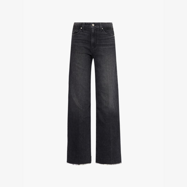 Anessa 31" джинсы с широкими штанинами и высокой посадкой из денима с эффектом потертости Paige, черный
Anessa 31" джинсы с широкими штанинами и высокой посадкой из денима с эффектом потертости Paige, черный