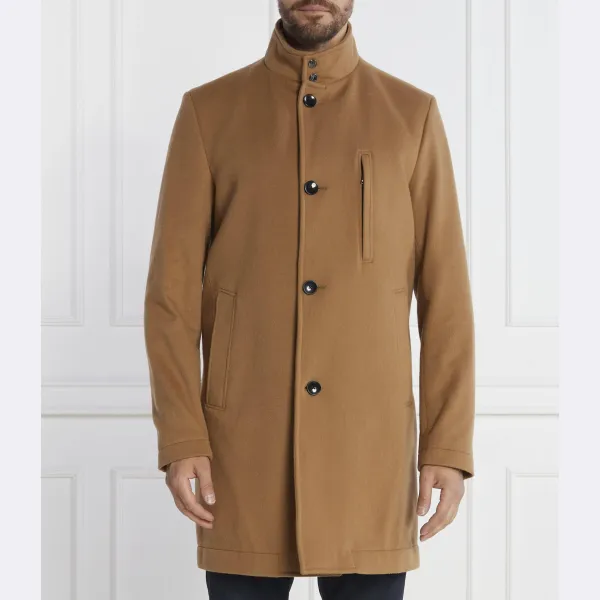 Шерстяное пальто h hyde стойка c Boss, коричневый
Шерстяное пальто h hyde стойка c Boss, коричневый