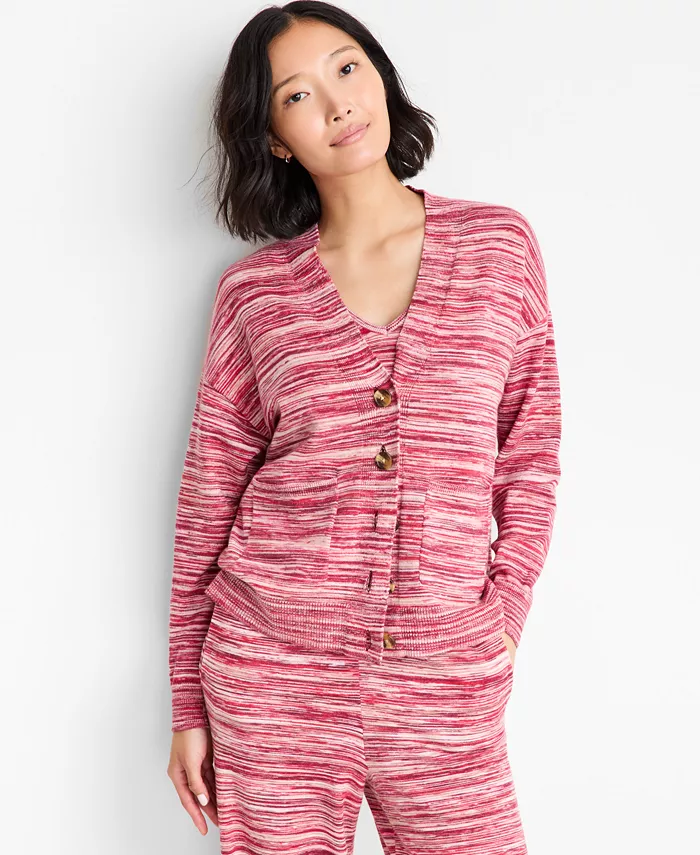 Женский пижамный комплект «Свитер-майка» в стиле «космический крашеный» State of Day, красный
Женский пижамный комплект «Свитер-майка» в стиле «космический крашеный» State of Day, красный