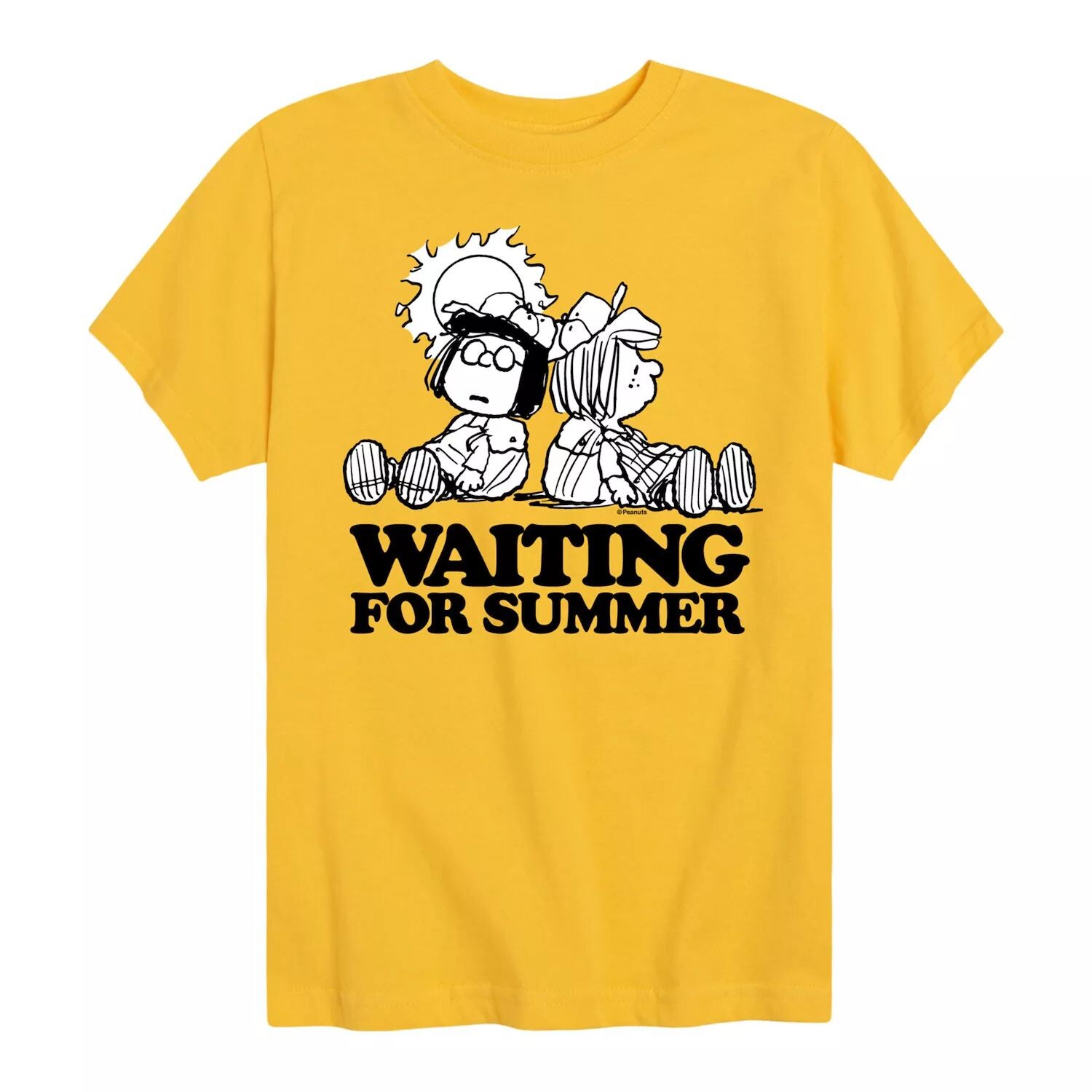 Футболка с рисунком Peanuts Marcie и Peppermint Patty для мальчиков 8–20 лет в ожидании лета Licensed Character, желтый
Футболка с рисунком Peanuts Marcie и Peppermint Patty для мальчиков 8–20 лет в ожидании лета Licensed Character, желтый