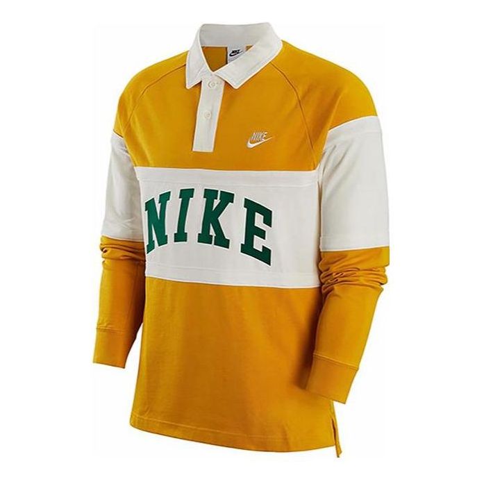 Толстовка Nike long sleeves logo polo shirt 'Yellow'
Толстовка Nike long sleeves logo polo shirt 'Yellow'