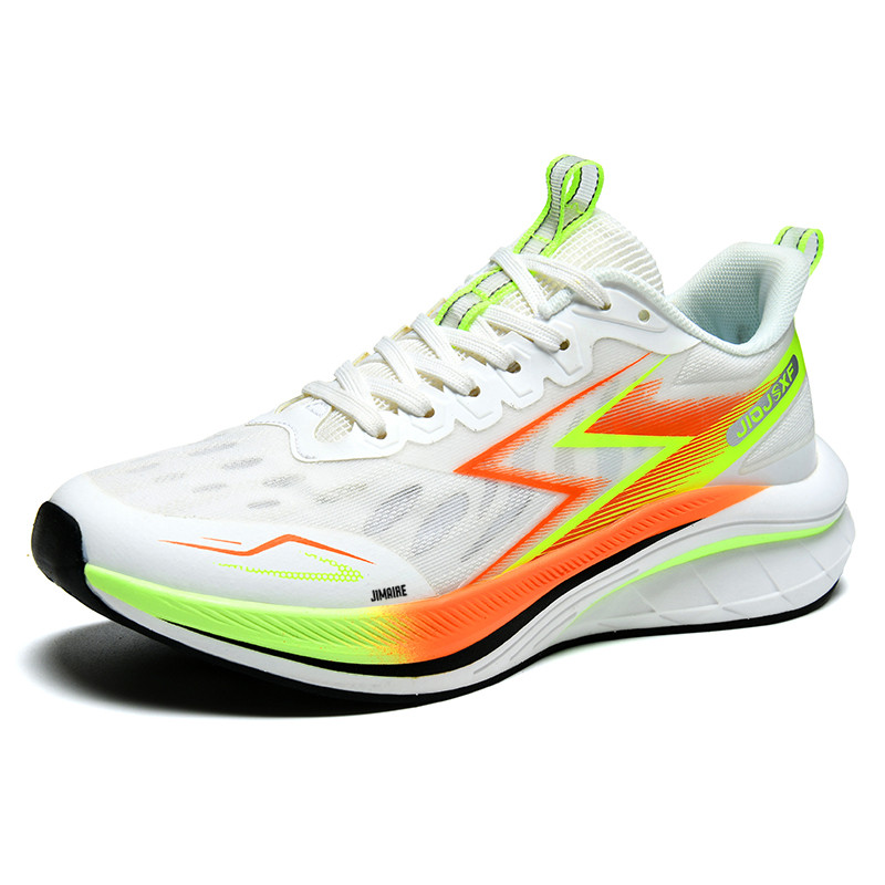 King Jinmai Амортизирующие дышащие низкие кеды унисекс бело-зеленые, цвет White Green
King Jinmai Амортизирующие дышащие низкие кеды унисекс бело-зеленые, цвет White Green